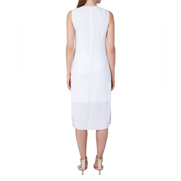 Akris punto Lasercut Eyelet Slip Dress size 4 - Picture 3 of 14